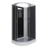 Душевая кабина Niagara Classic NG-3512-14RBK (120х80х200) низкий поддон(13см),стекло тонированное,3 места