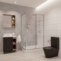 Душевое ограждение Niagara Nova NG-6612-08 (120х80х195) прямоугольник,хром,дверь раздвижная,стекло прозрачное,1 место