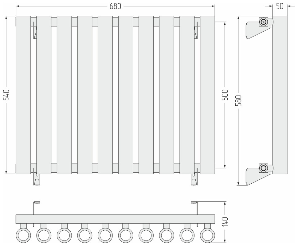 Кумир-0 500х680 10 секций
