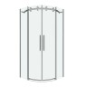 Душевое ограждение Grossman Classic 301.K33.04.9090.10.00 (90х90х195) четверть круга,раздвижная,хром,стекло прозрачное, 1 место