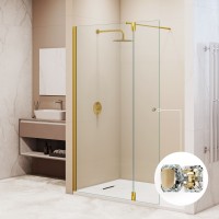 Душевая перегородка RGW WA-054Gb (WA-010Gb + Z-072Gb) (Прозрачное, 1300)