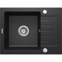 Гранитная мойка, 1-чаша с осушкой