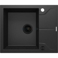 Гранитная мойка, 1-чаша с осушкой