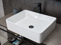 Раковина Gid N9104 51236 накладная белая 52x41x13.5