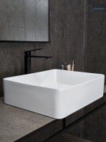 Раковина Gid N9104 51236 накладная белая 52x41x13.5