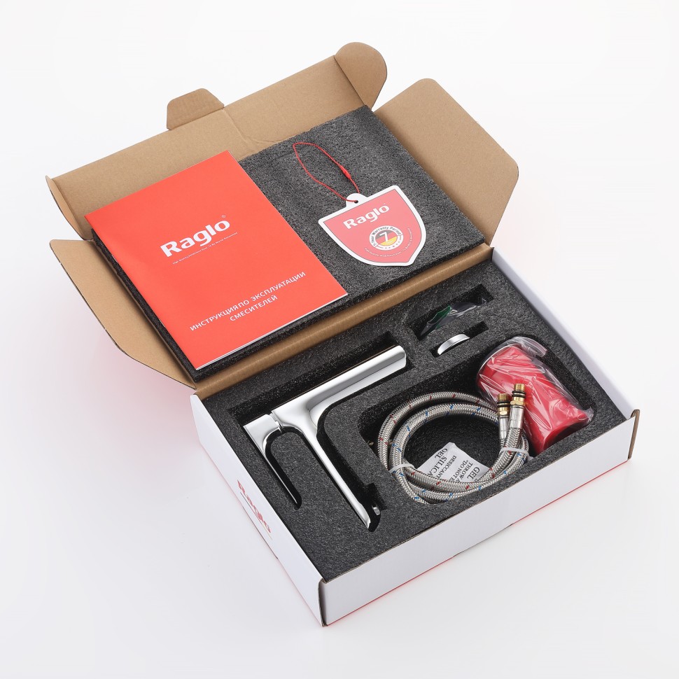 Смеситель Raglo для умывальника, хром