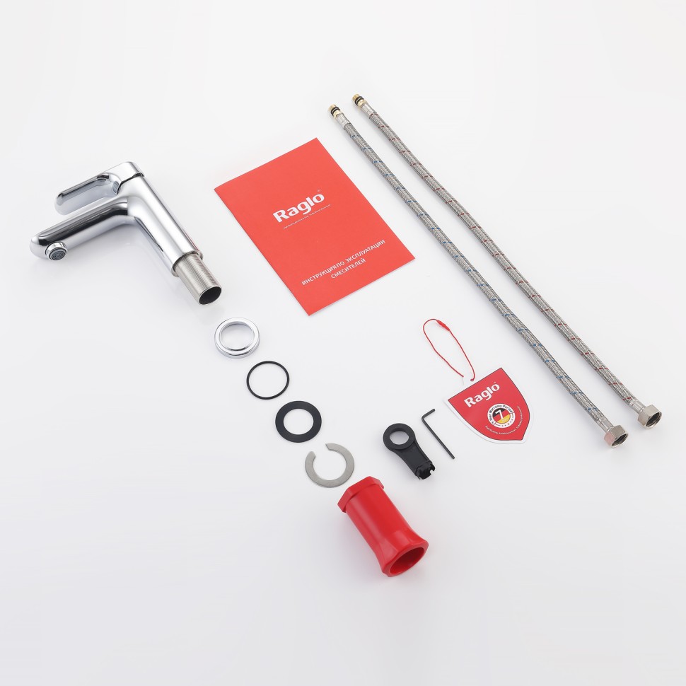 Смеситель Raglo для умывальника, хром