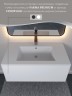 Раковина для ванной 86 см, Uperwood Parma Quartz, белая матовая, жасмин