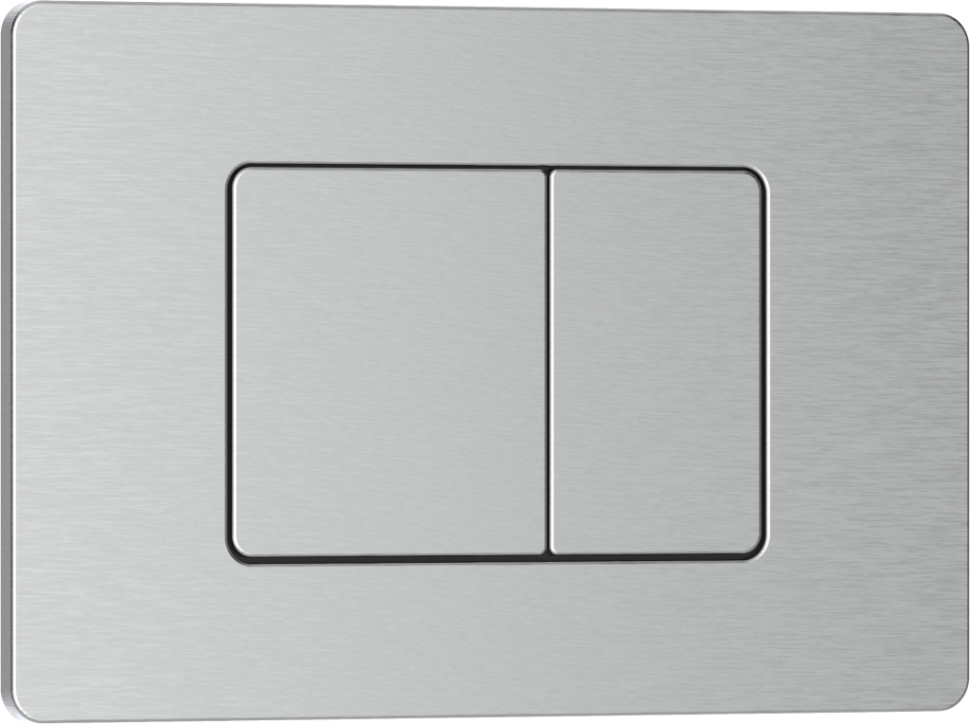 Комплект 2в1 IBERICA BLANCA инсталляция SILENCIO, кнопка смыва INOX-C хром матовый (IB001.1132)