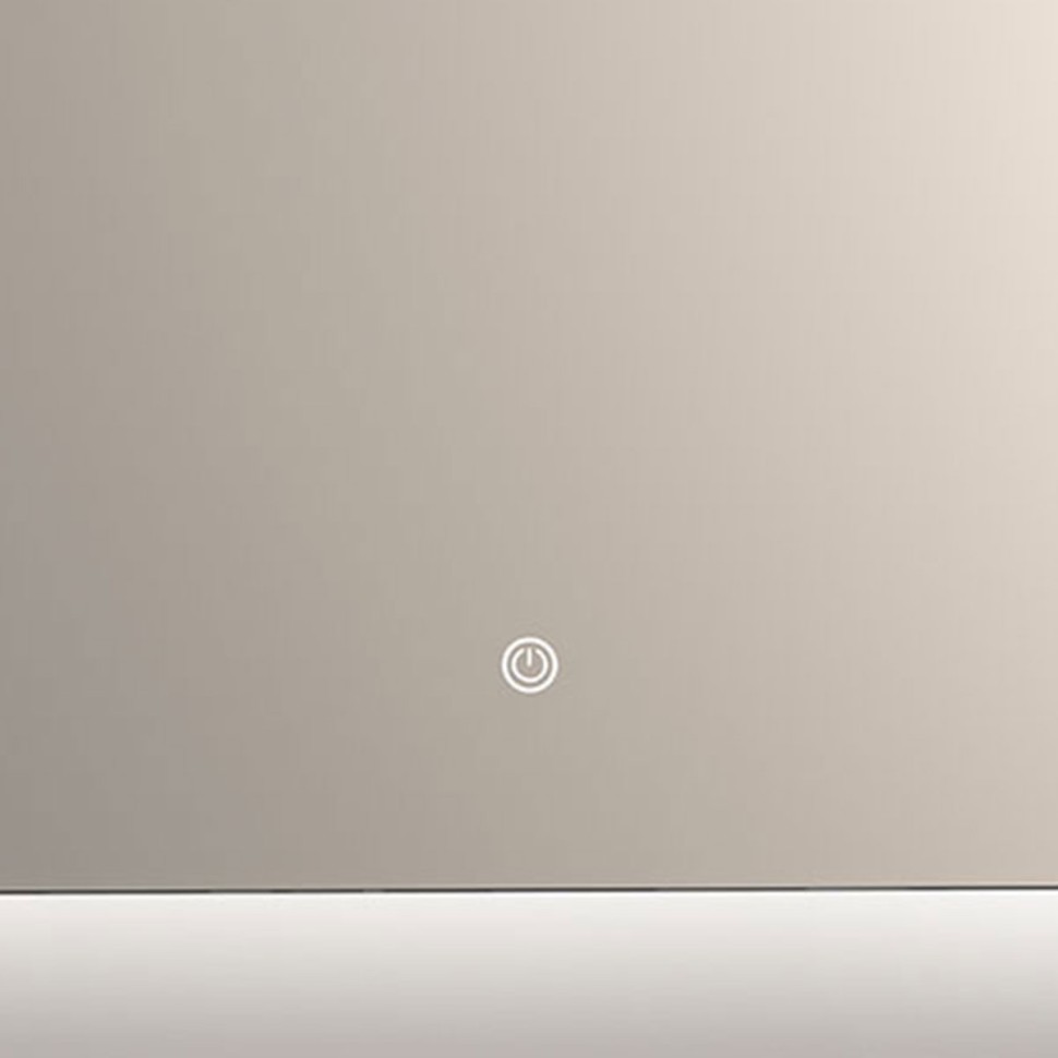 Зеркало LED VLM-3BE100 1000х800 c сенсорным выключателем и диммером