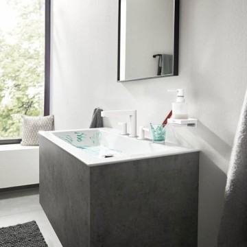 Диспенсер для жидкого мыла Hansgrohe AddStoris, белый матовый, 41745700