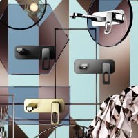 Смеситель Raglo встраиваемый для умывальника R51.11 Хром