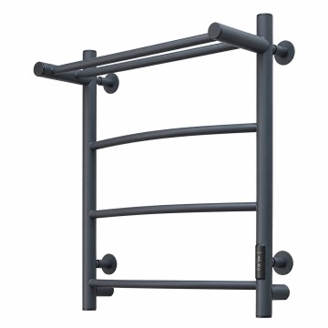 Полотенцесушитель электрический Оттимо Рикурва 1350060GRR3EN 50*60 диммер R, графит, с полкой