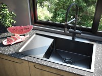 Мойка нерж. сталь AISI304 VELTEN 78F, PM807851-GMR, вороненая сталь, правая, 780х510мм, Starke-Paulmark