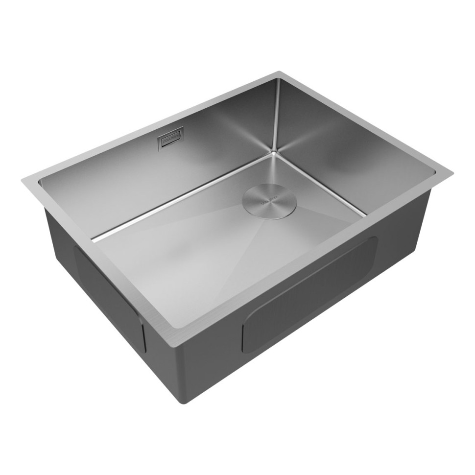 Мойка нерж. сталь NEXT-SKEW 58 UNI, PM885844-BS, брашированная нерж.сталь, 580х440мм, Paulmark 1,2мм