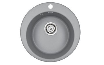 Мойка GELEGEN 50, IT-GRANIT, PM404800-GRM, серый металлик, D475 мм, Paulmark