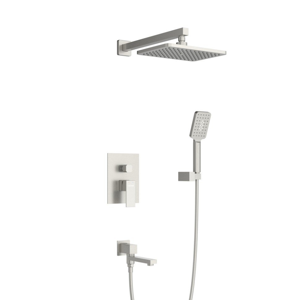 Душевой комплект встраиваемый с изливом CEZARES SLIDER-VDSET-IN