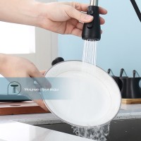 Смеситель Splenka для кухни с выдвижным изливом S203.49.06 Черный