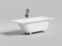 Ванна встраиваемая ORNELLA KIT 170x80 S-Stone Матовое