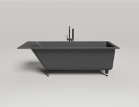 Ванна встраиваемая CASCATA 180x80  покраска по RAL полностью S-Sense Матовое