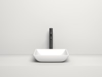 Раковина накладная CALLISTA 04 покраска по RAL полностью 375х375х85 S-Stone Матовое