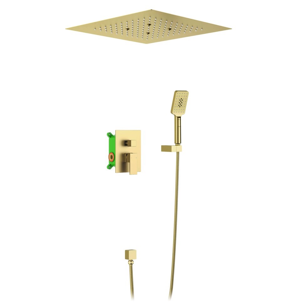 Душевая система встроенная Timo Selene SX-2029/17SM золото матовое