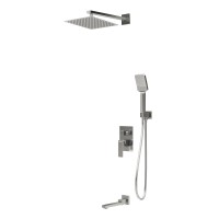 Душевая система скрытого монтажа Grossman Style 501.K35.05.100 хром глянцевый,1 место