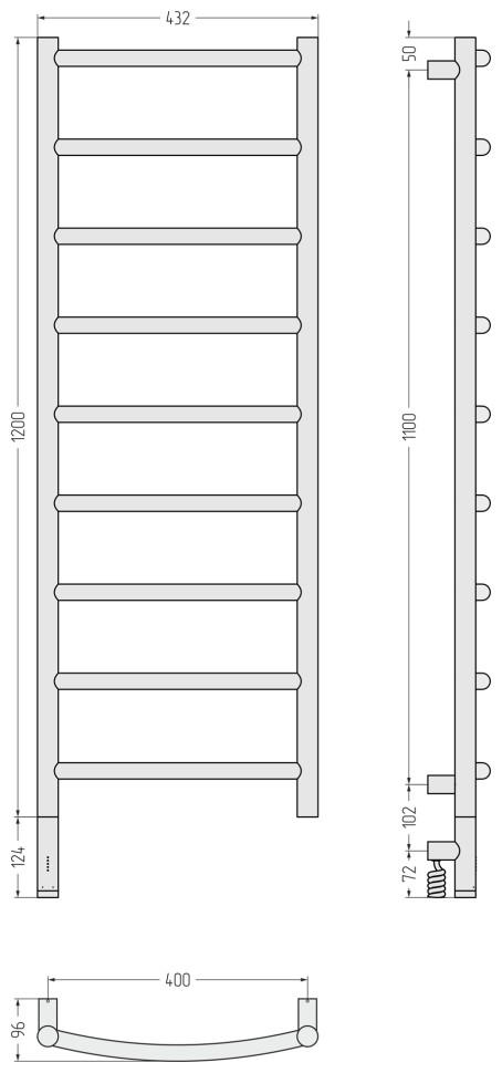 Галант 3.1 1200х400 МЭМ левый