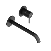 Смеситель для раковины SANCOS Etna с внутренней частью, черный матовый, арт. SC9004MB