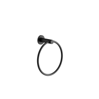 Полотенцедержатель SANCOS Base, кольцо, черный матовый, арт. SC9029MB