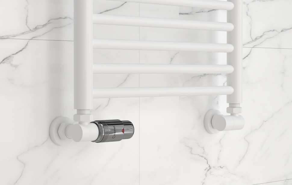 Автоматический терморегулятор 3D левый (G 1/2" НР х G 3/4" НГ)