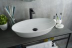 Раковина Gid N9397 51141 накладная белая 61x37x12