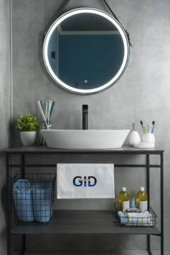 Раковина Gid N9397 51141 накладная белая 61x37x12