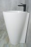 Раковина Gid Nb136 81105 накладная белая 50x53x80