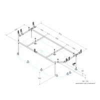 Металлический каркас CEZARES METAURO-MF