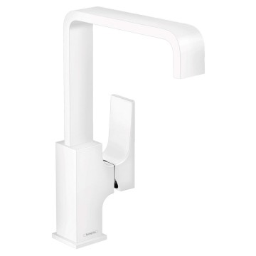 Смеситель для раковины Hansgrohe Metropol 32511700, белый матовый