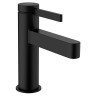 Смеситель для раковины Hansgrohe Finoris со сливным клапаном Push-Open 76010670, черный матовый