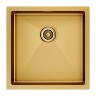 Мойка нерж. сталь GERBERG 44 UNI, PM254444-BG, брашированное золото, 440х440мм, Paulmark