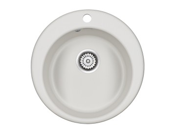 Мойка GELEGEN 50, IT-GRANIT, PM404800-WH, белый, D475 мм, Paulmark