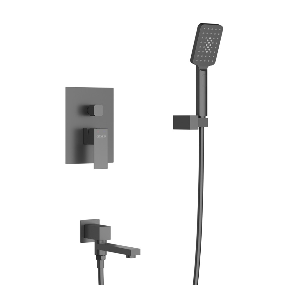 Душевой комплект встраиваемый с изливом CEZARES SLIDER-VDSET-NOP