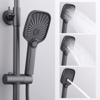 Душевая система Splenka для ванны и душа S40.24.07 Серый