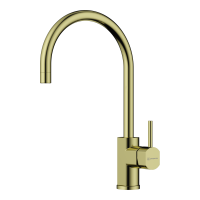 Смеситель для кухни Omoikiri Wakayama-LG латунь/светлое золото