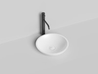 Раковина накладная CALLISTA 05 370х370х85 S-Sense Глянцевое