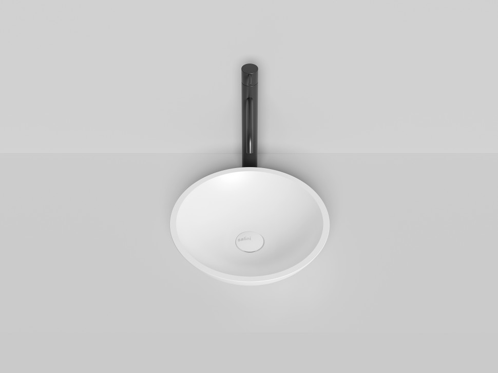 Раковина накладная CALLISTA 05 370х370х85 S-Sense Глянцевое