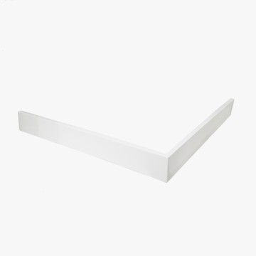 Экран для душевого поддона Veconi Pietra PS W, 900x900x30, гелькоут и стекловолокно, белый