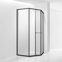 Душевой уголок RGW SV-82B "L" (Прозрачное, 1000x1000)