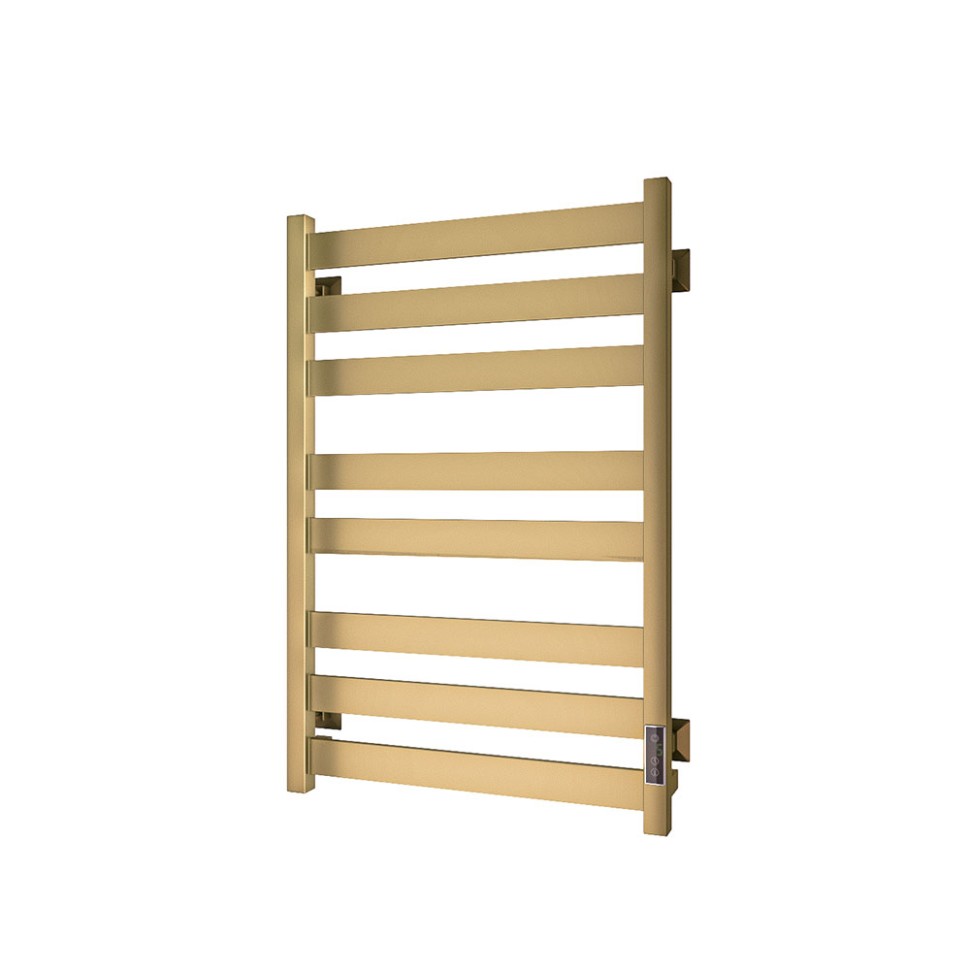 Полотенцесушитель электрический Piatto, 50/80, золото матовое