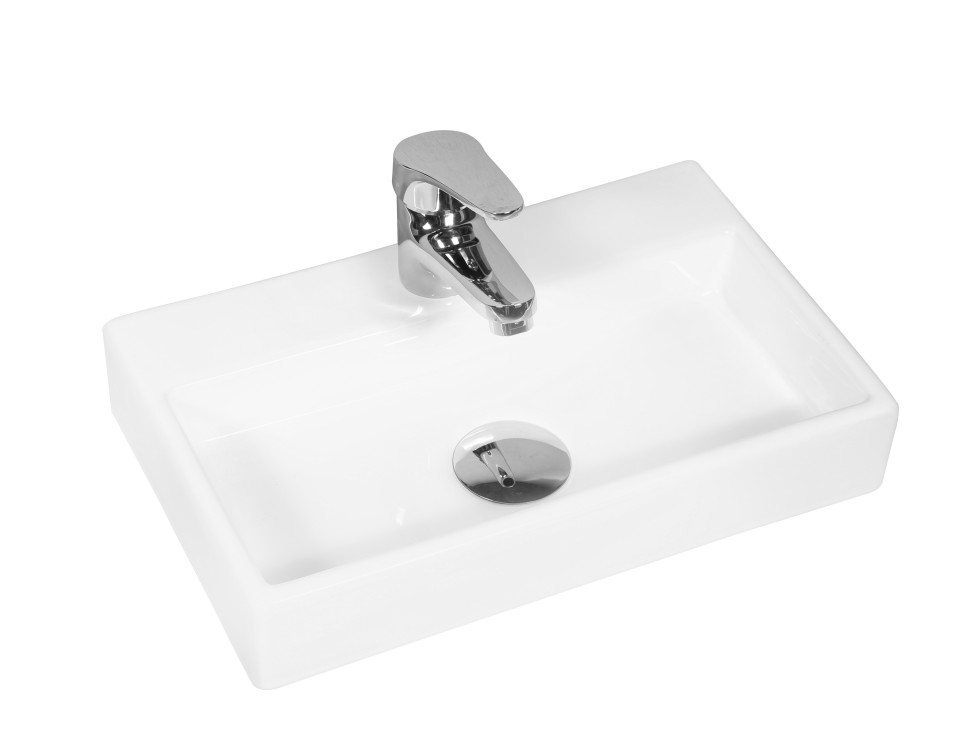 Раковина подвесная MILLEAU Perl MU7039 (белый глянец)