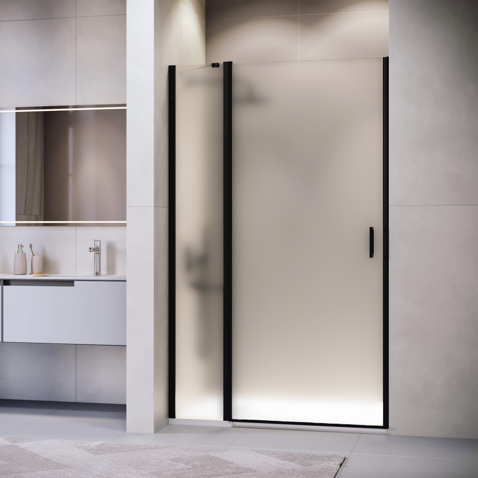Душевая дверь RGW LE-004B (Матовое-Сатинат, 1200)