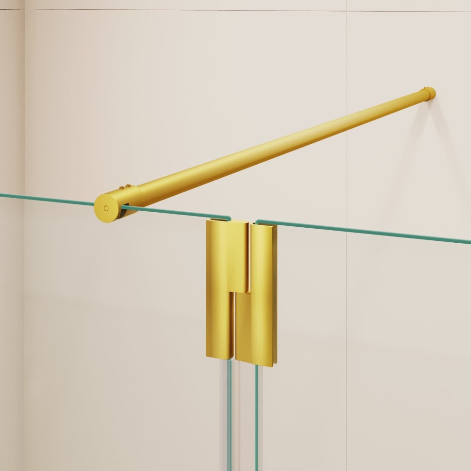 Душевая перегородка RGW WA-054Gb (WA-010Gb + Z-072Gb) (Прозрачное, 700)